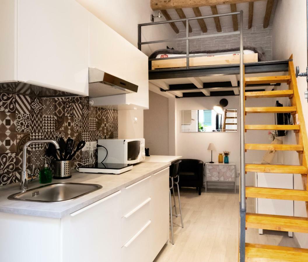 Il nido - Cozy studio apartment in Santa Croce Florencia Exterior foto